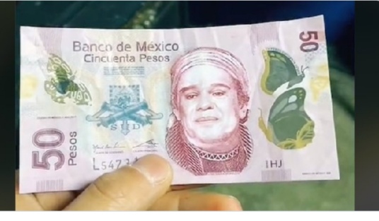 Alerta Banco de México: circulan billetes de 50 pesos con la cara de Juan Gabriel